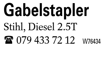 Gabelstapler