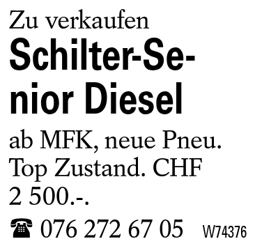 Schilter-Senior Diesel