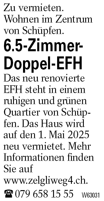 6.5-Zimmer-Doppel-EFH