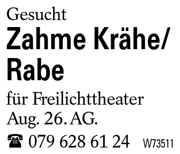 Zahme Krähe/Rabe