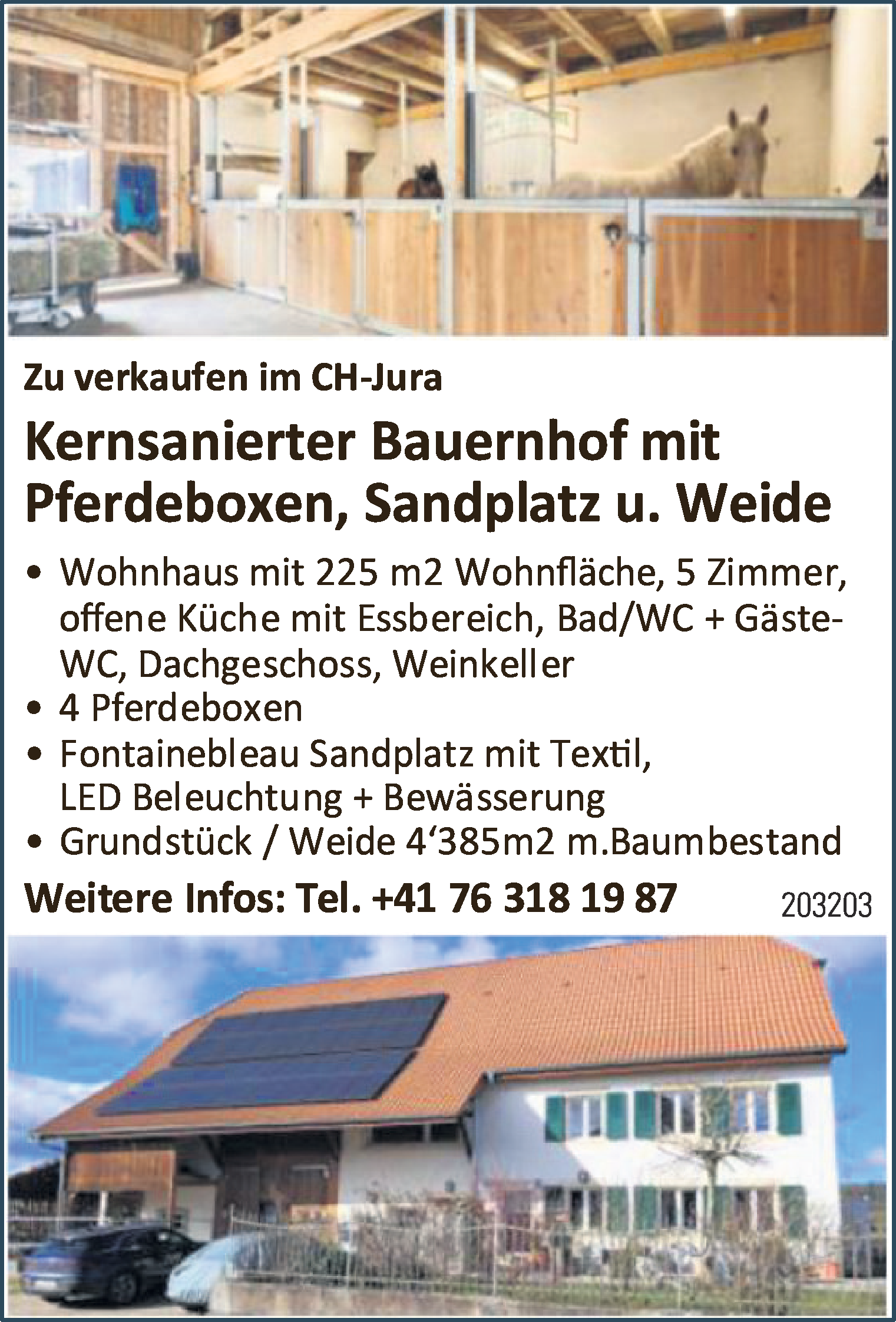 Kernsanierter Bauernhof