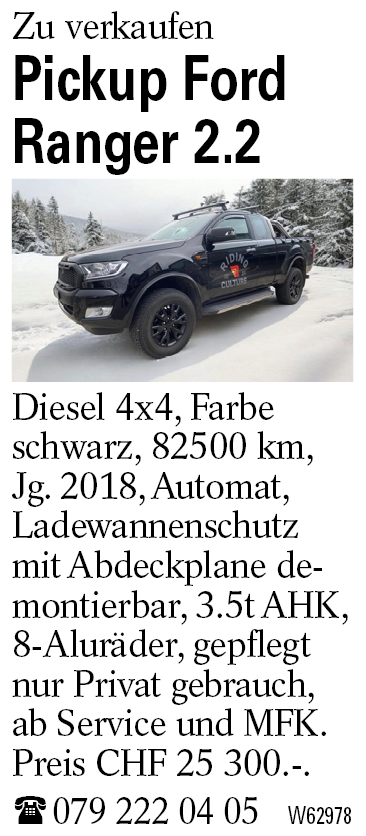 Pickup Ford Ranger 2.2