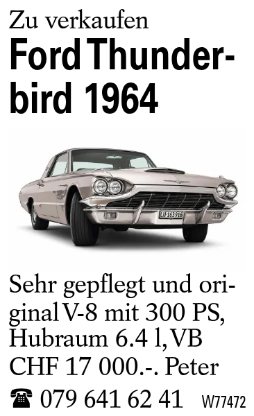 Ford Thunderbird 1964