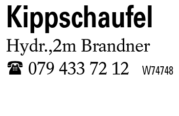 Kippschaufel
