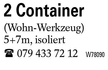 2 Container