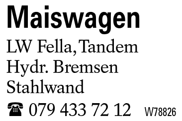 Maiswagen