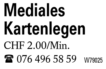 Mediales Kartenlegen
