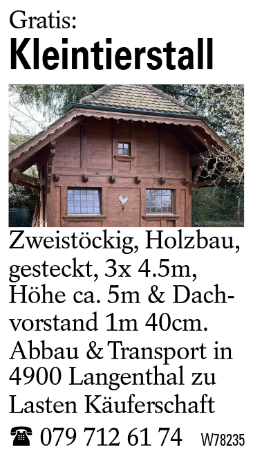 Kleintierstall