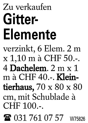 Gitter-Elemente