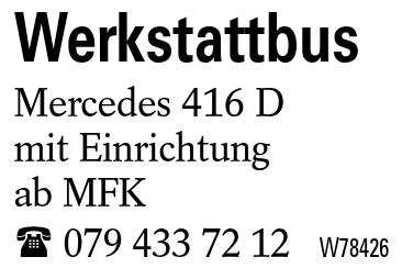 Werkstattbus