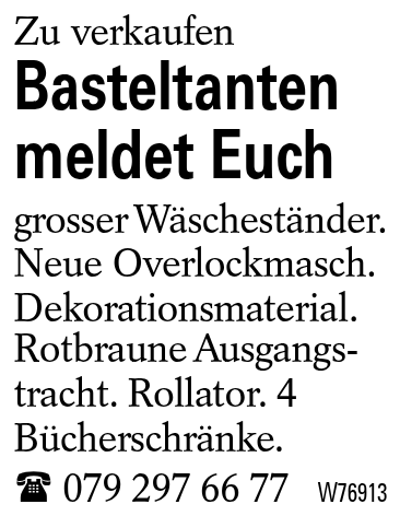 Basteltanten meldet Euch