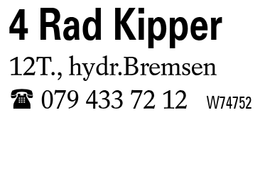 4 Rad Kipper