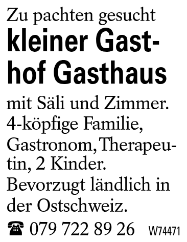 kleiner Gasthof Gasthaus