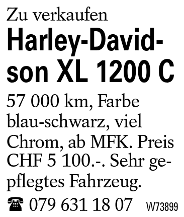 Harley-Davidson XL 1200 C