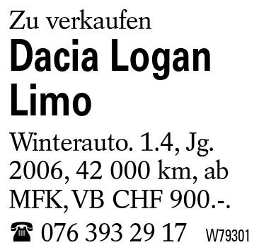 Dacia Logan Limo