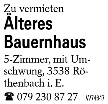 Älteres Bauernhaus