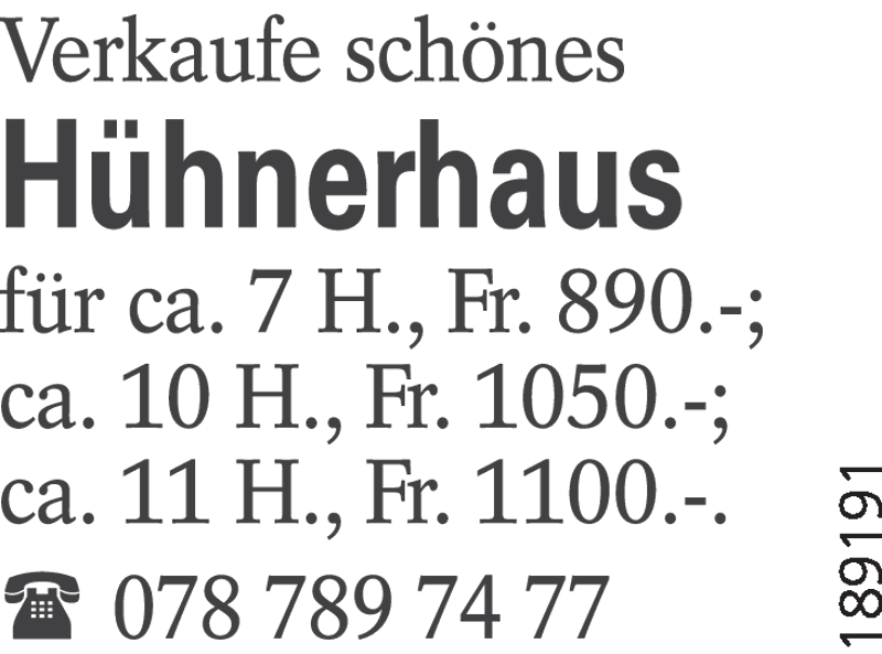 Hühnerhaus