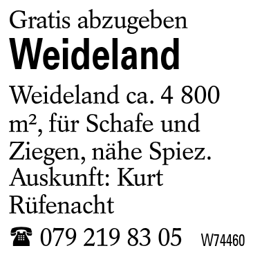 Weideland