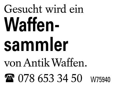 Waffen-sammler