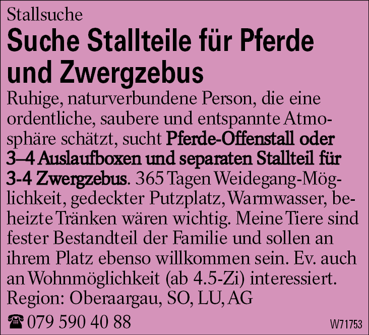 Suche Stallteile für Pferde und Zwergzebus