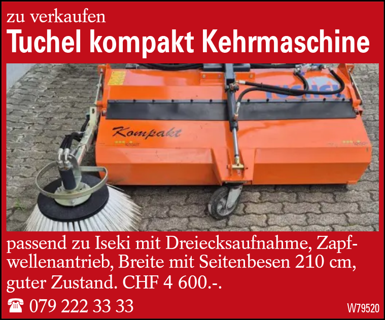 Tuchel kompakt Kehrmaschine