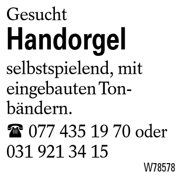 Handorgel