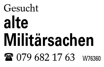 alte Militärsachen