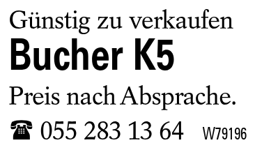 Bucher K5