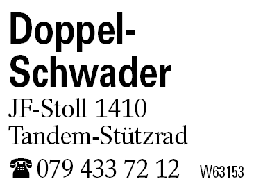 Doppel- Schwader