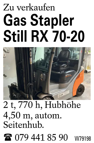 Gas Stapler Still RX 70-20