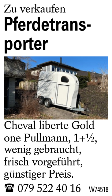 Pferdetransporter