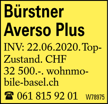 Bürstner Averso Plus