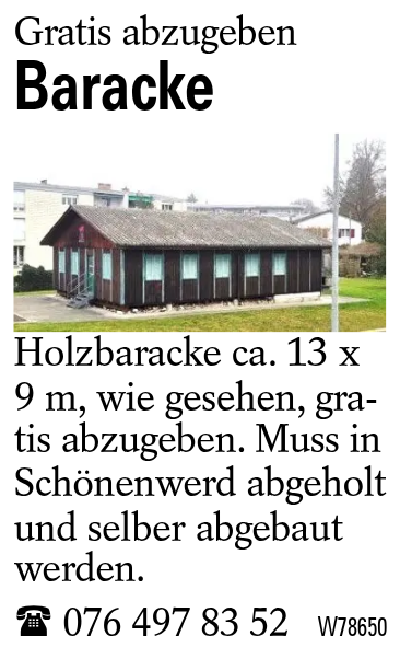 Baracke