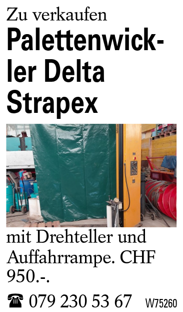 Palettenwickler Delta Strapex