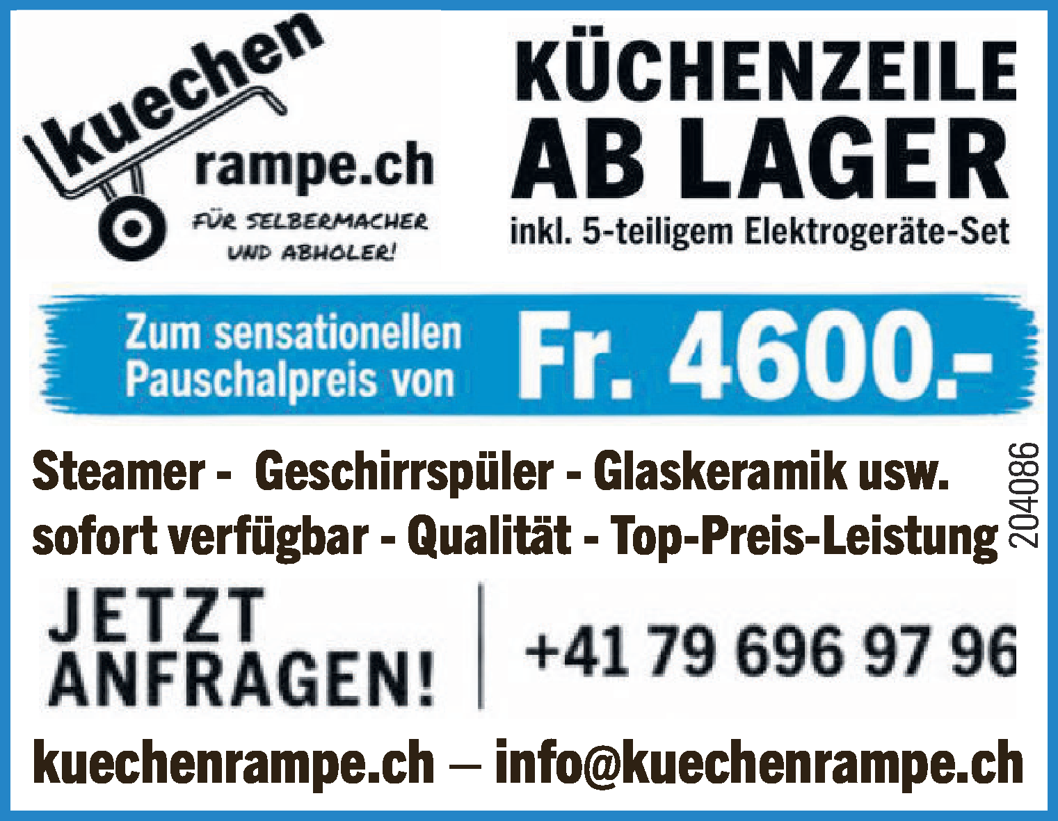 Küchenzeile ab Lager
