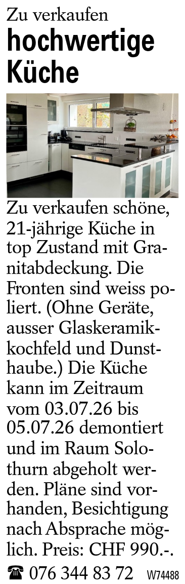hochwertige Küche