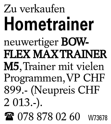 Hometrainer