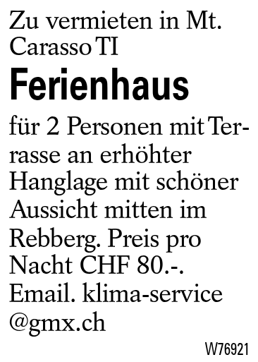 Ferienhaus