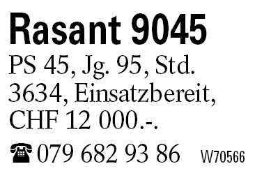 Rasant 9045