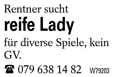 reife Lady