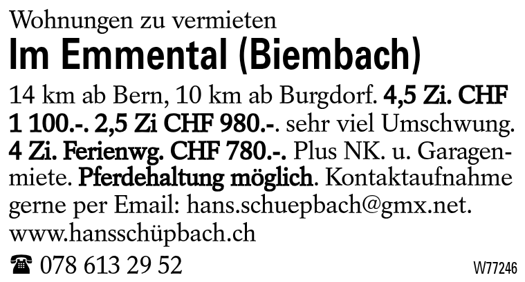 Im Emmental (Biembach)