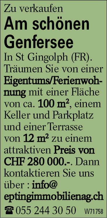 Am schönen Genfersee