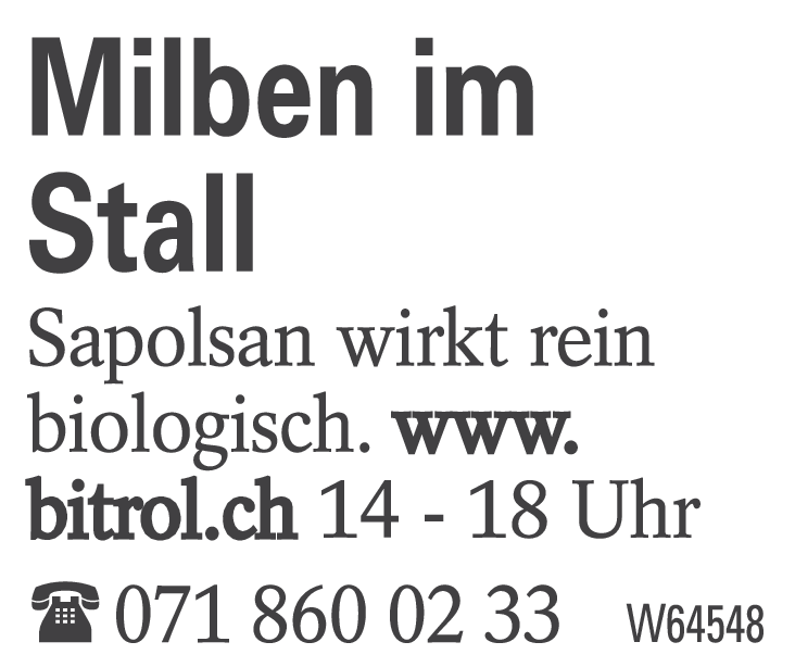 Milben im Stall