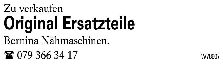 Original Ersatzteile