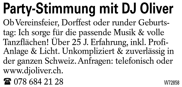 Party-Stimmung mit DJ Oliver