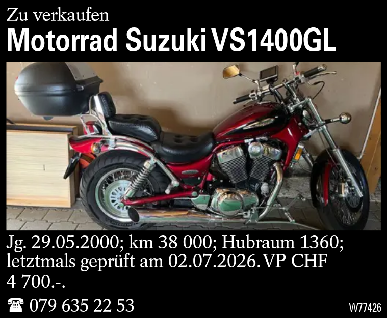 Motorrad  Suzuki VS1400GL