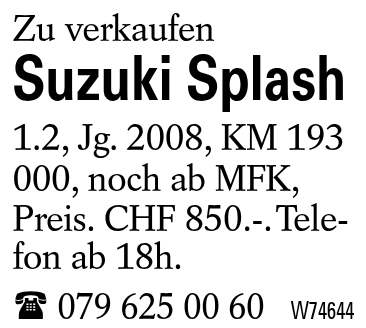 Suzuki Splash