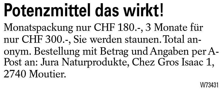 Potenzmittel das wirkt!