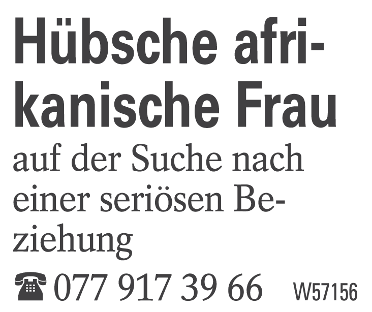 Hübsche Afrikanische Frau