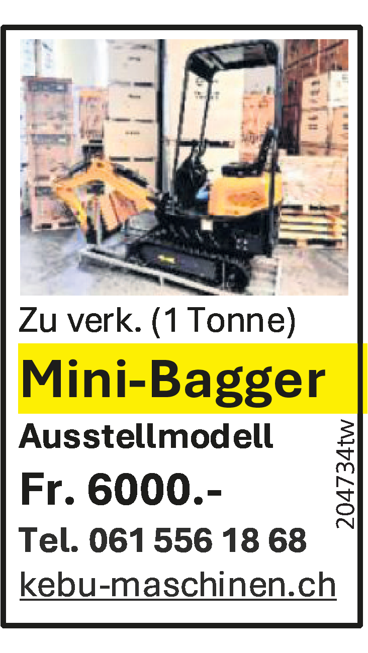 Mini - Bagger